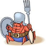 Creature with Fork