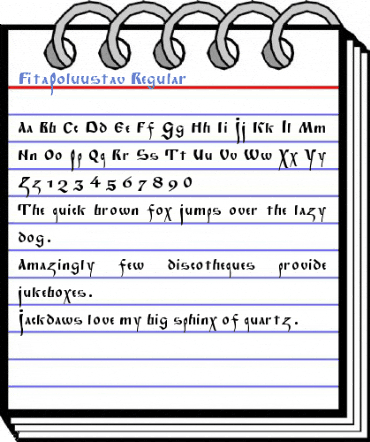 FitaPoluustav Regular Font