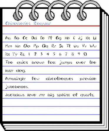 Chinoiseries Regular Font