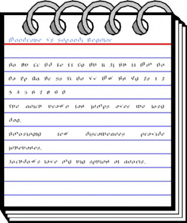 Mandrake Vz Supandi Regular Font