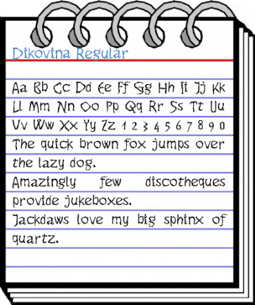 Dikovina Font