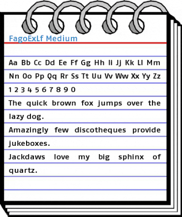 FagoExLf Medium Font