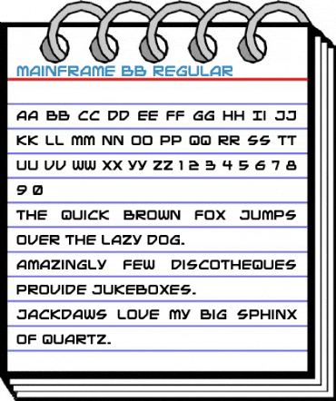 Mainframe BB Font