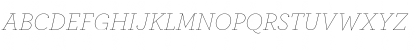 ArcherPro Thin Italic Font