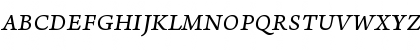 Arno Pro Italic Caption Font