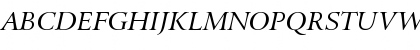 Bitstream Arrus Italic Font