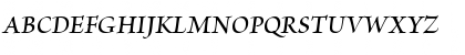 Brioso Pro Semibold Italic Subhead Font