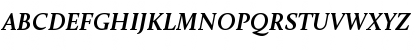 Calluna Bold Italic Font