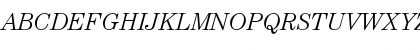 ITC Century Std Light Italic Font