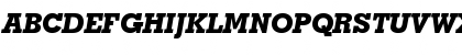 Geometric Slabserif 703 Extra Bold Italic Font