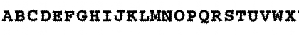 Chisel-Spiked Normal Font