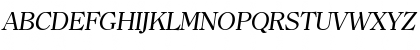 Clarity Serif SF Italic Font