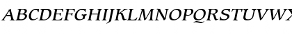 ClaytonWide Italic Font