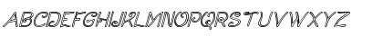 Curlmudgeon Hollow Italic Regular Font
