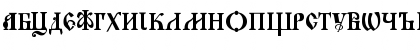 Cyrillica Old Face Regular Font