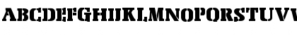 ForkliftDisplaySSK Regular Font