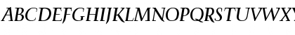 FrancoisMediumItalic Regular Font