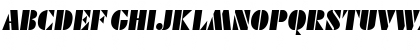 FutureBlack Oblique Font
