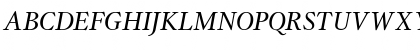 Gamma Italic Font