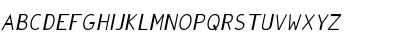 GonzaPlus Medium Italic Font