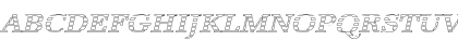 IrisBeckerGradoW-Medium Italic Font