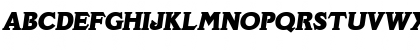 LeroyBecker-Heavy Italic Font
