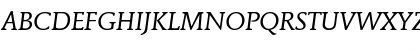 Mendoza Roman ITC Roman Book Italic Font