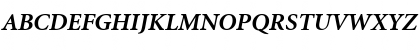 Minion BoldOsF Italic Font