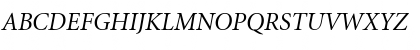 Minion RegularSC Italic Font