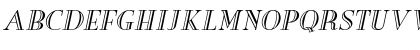 New Eng. Engr. Wide Italic Font