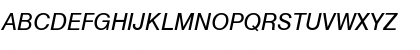 NimbusSanD Italic Font