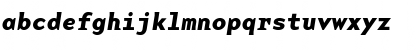 BaseMono Bold Italic Font