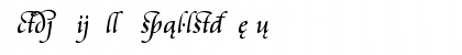 Cataneo Regular Extension Font