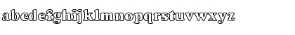 CooperBlackEF-BoldCondOutline Regular Font