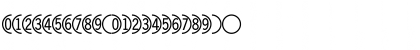 DoubleDigits Round Font