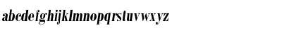 Bodoni Bold Condensed Italic Font