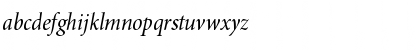 Minion Pro Cond Italic Subhead Font