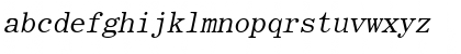 GE Romulus FW Italic Font