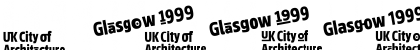 Glasgow1999 Logo Font