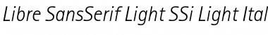 Download Libre SansSerif Light SSi Font