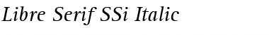 Download Libre Serif SSi Font