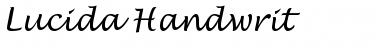 Download Lucida Handwrit Font