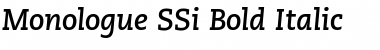 Download Monologue SSi Font