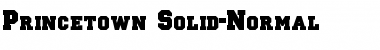 Download Princetown Solid Font