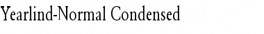 Yearlind-Normal Condensed Regular