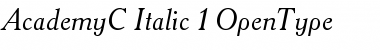 AcademyC Italic