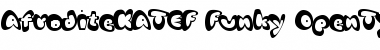 AfroditeKATEF Funky Font