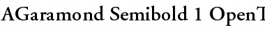 Adobe Garamond Semibold