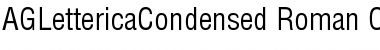 Download AGLettericaCondensed Font