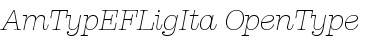 Download AmTypEFLigIta Font